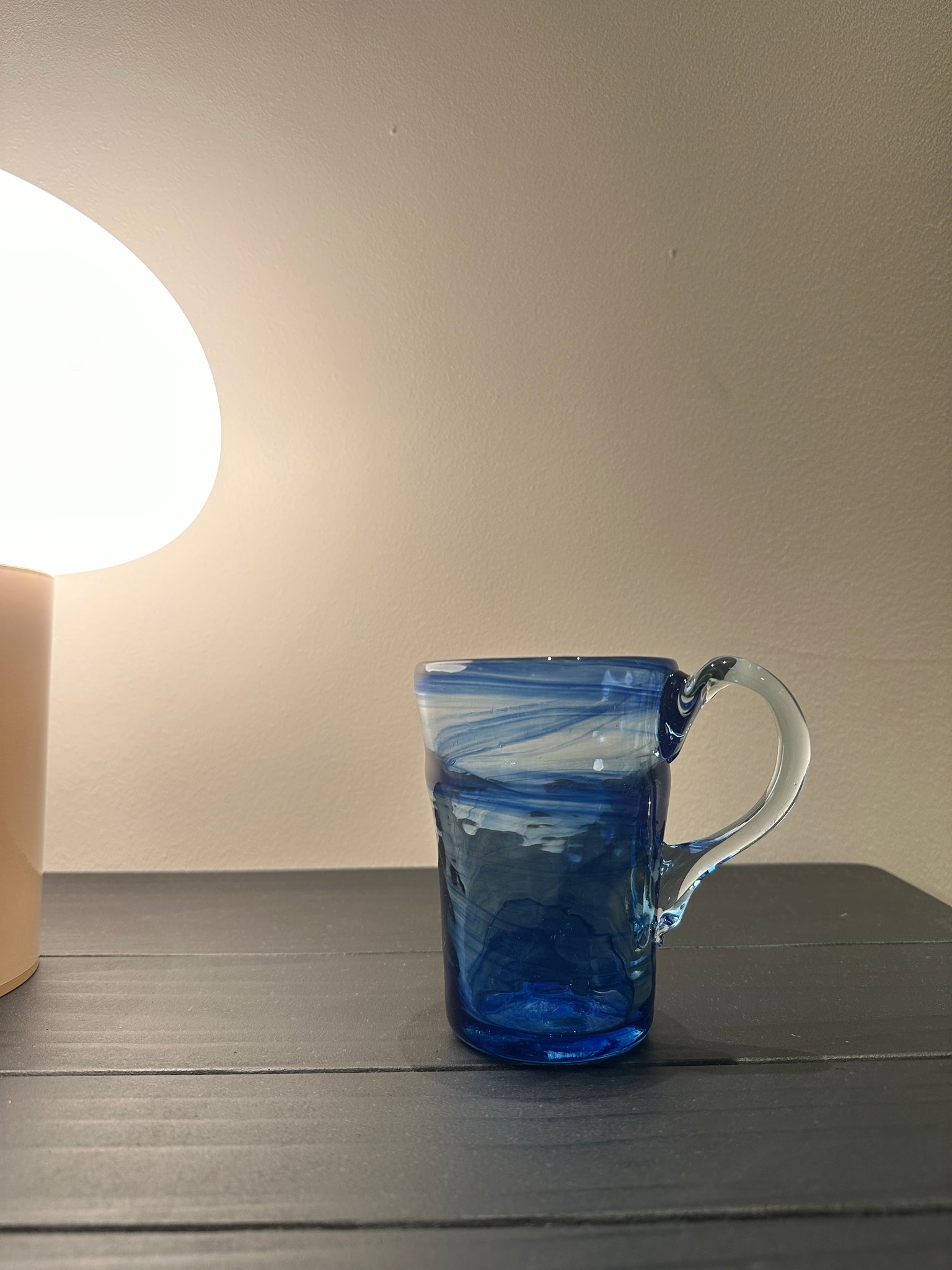 Glass mug